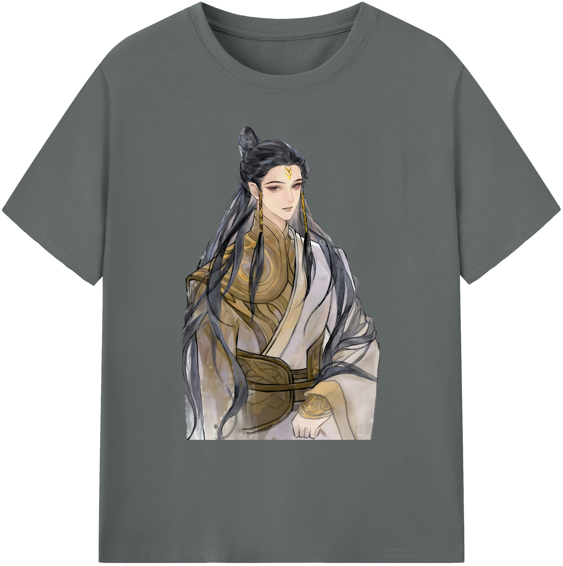 （画像用） Ne Zha 2 ナタ 魔童の大暴れ 綿100％ メンズ半袖Tシャツ｜肌触りやわらか＆通気性